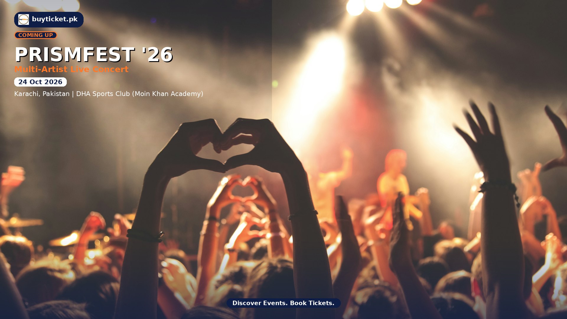 PRISMFEST '26 Karachi - Multi-Artist Live Concert