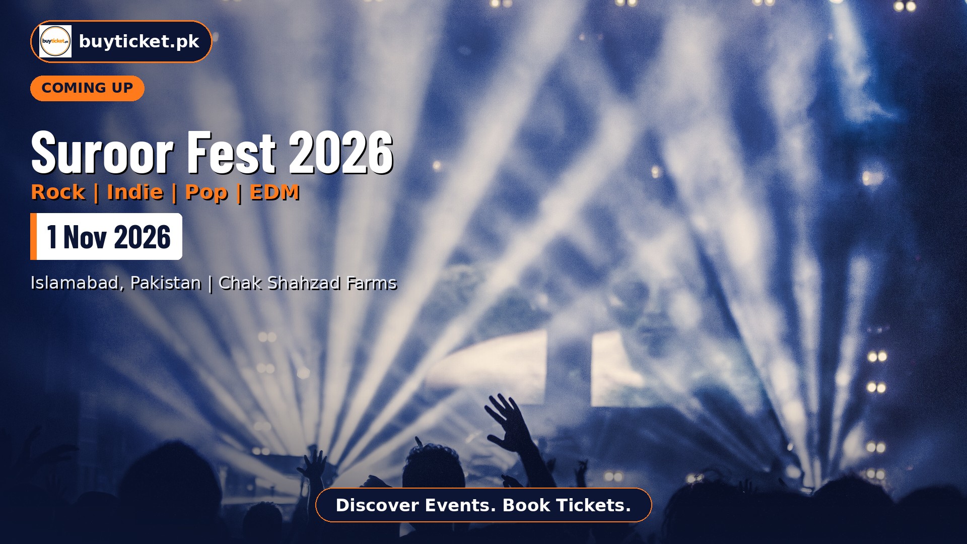 Suroor Fest 2026 Islamabad - Music for Mental Health