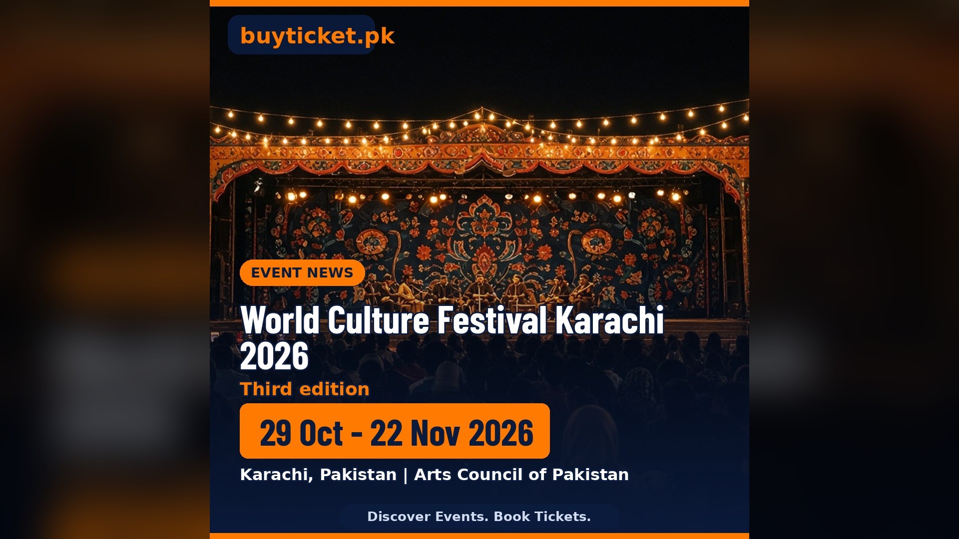 World Culture Festival Karachi 2026