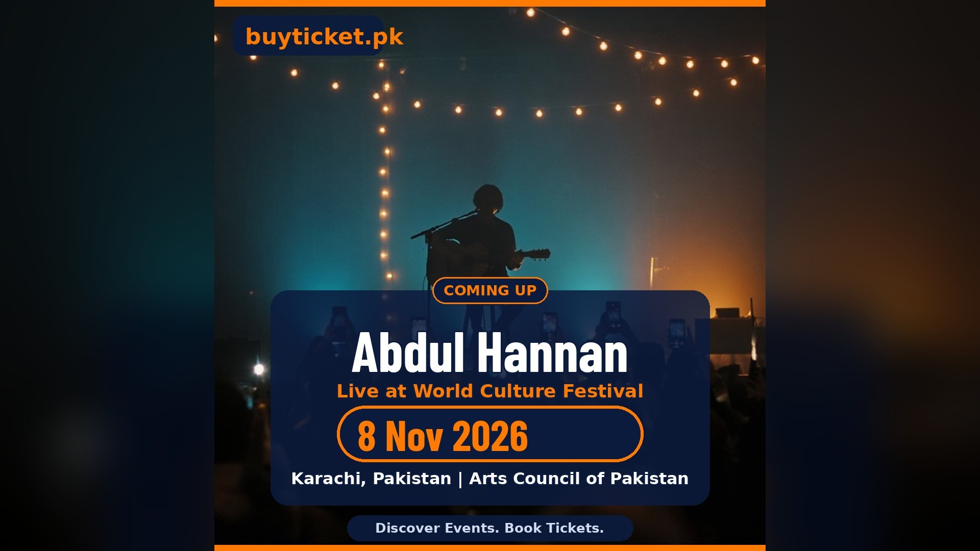 Abdul Hannan Live in Karachi - at World Culture Festival