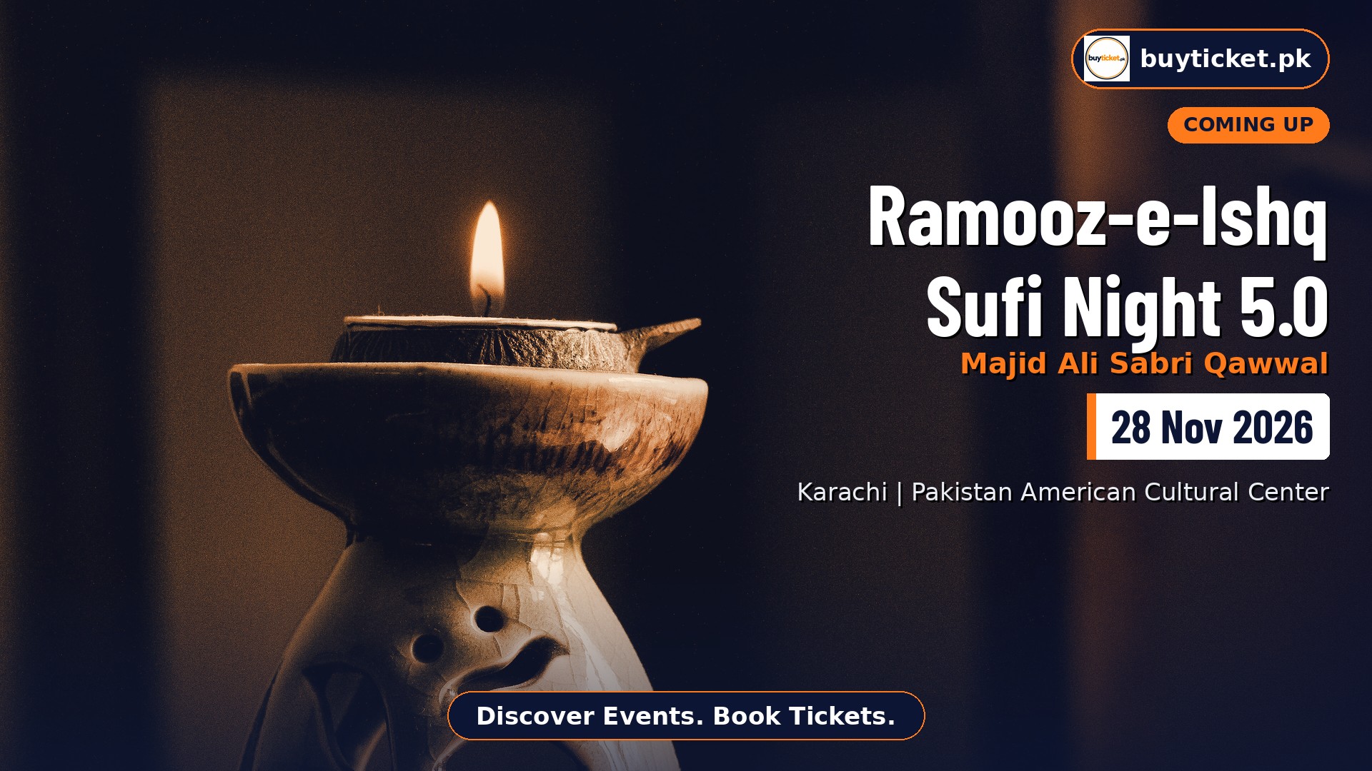 Ramooz-e-Ishq Sufi Night 5.0 Karachi - Majid Ali Sabri Qawwal