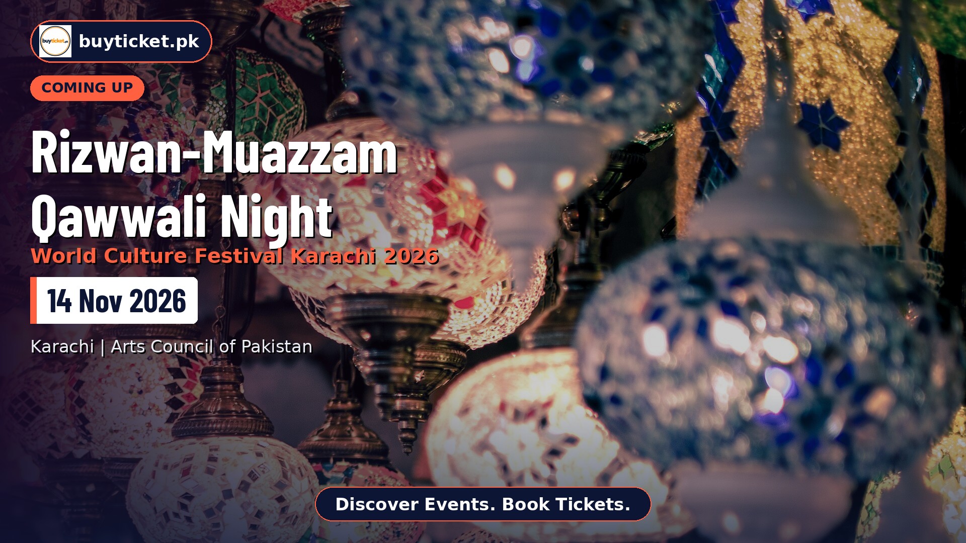 Rizwan-Muazzam Qawwali Night Karachi - World Culture Festival 2026