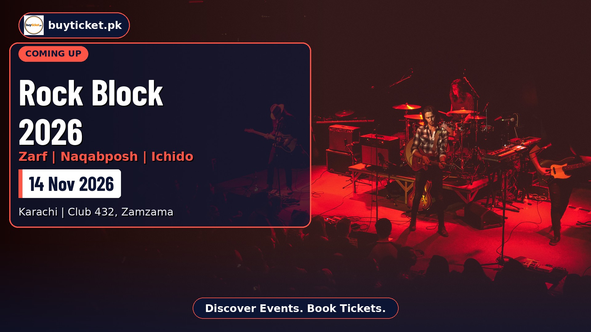 Rock Block 2026 - Live Rock Night in Karachi