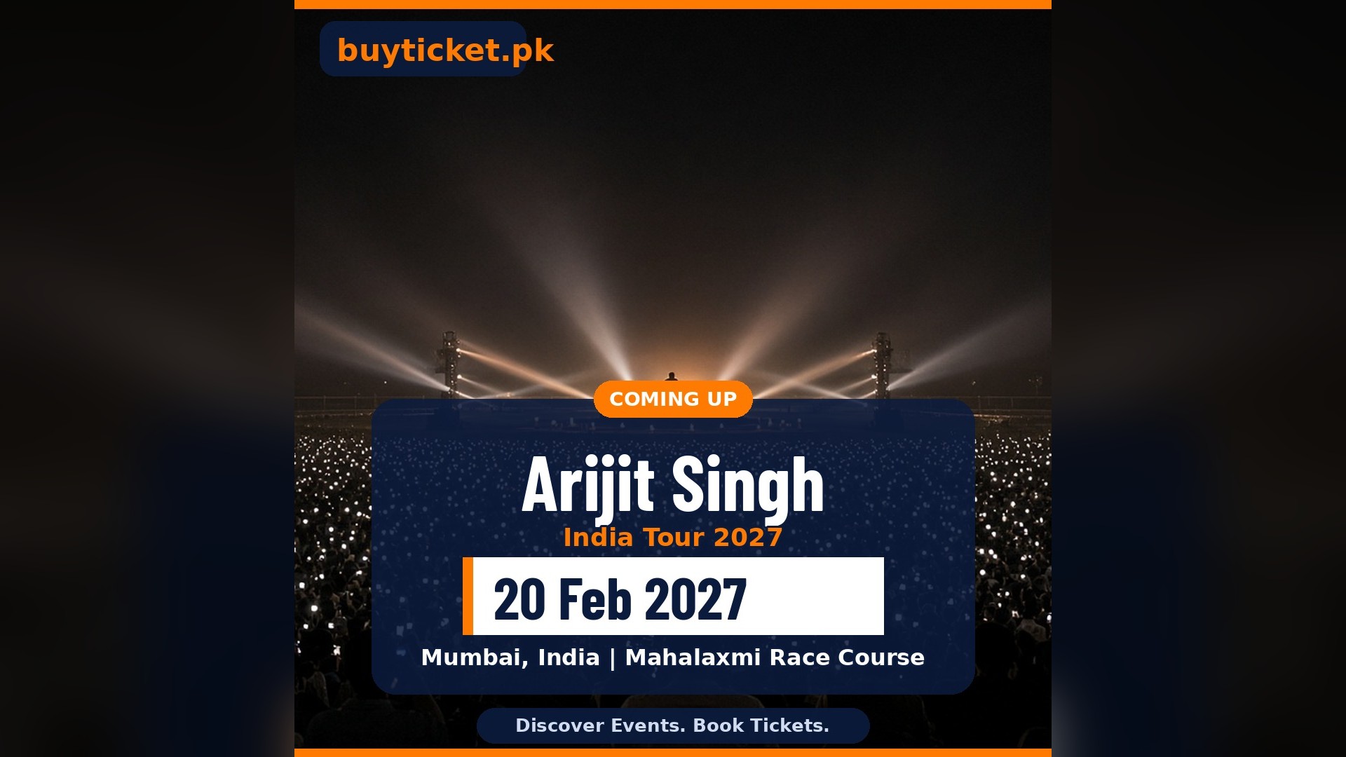 Arijit Singh Live in Mumbai - India Tour 2027