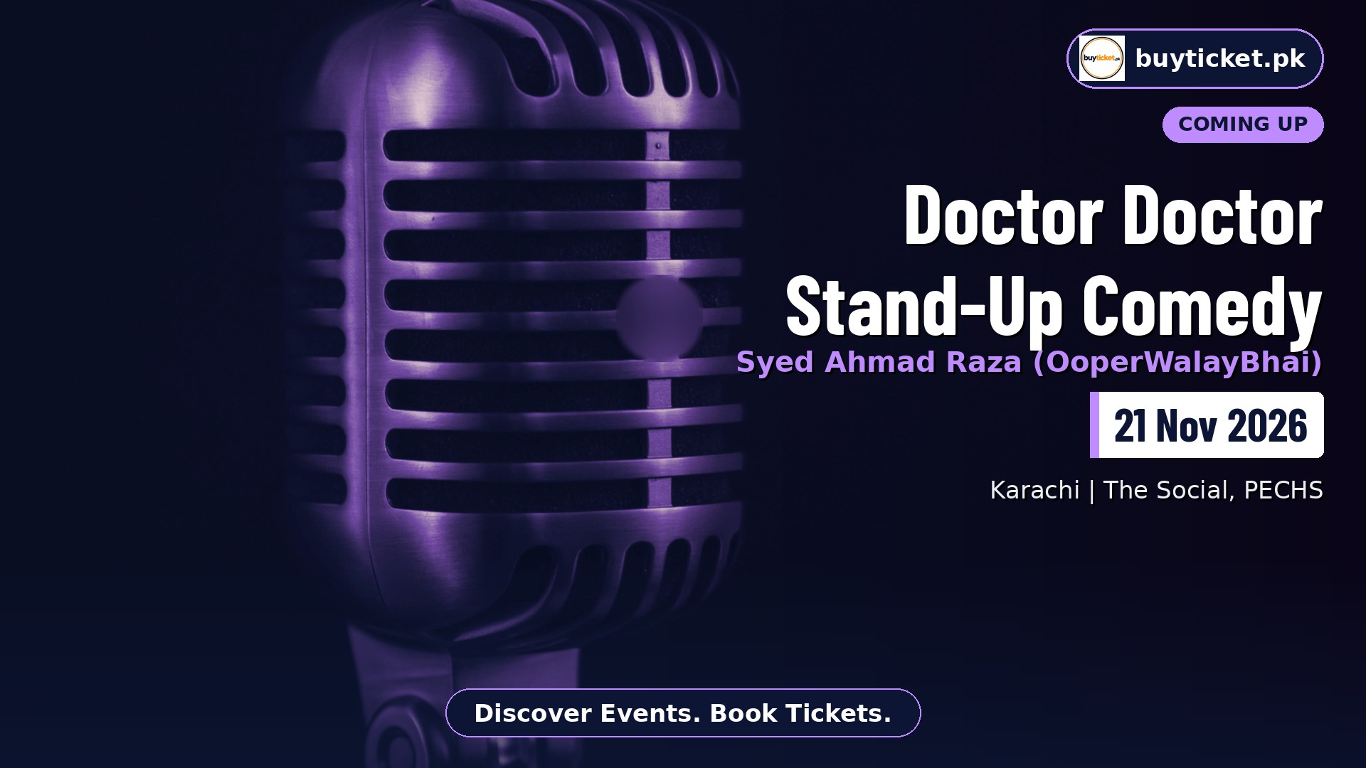 Doctor Doctor - Stand-Up Comedy by Syed Ahmad Raza, Karachi