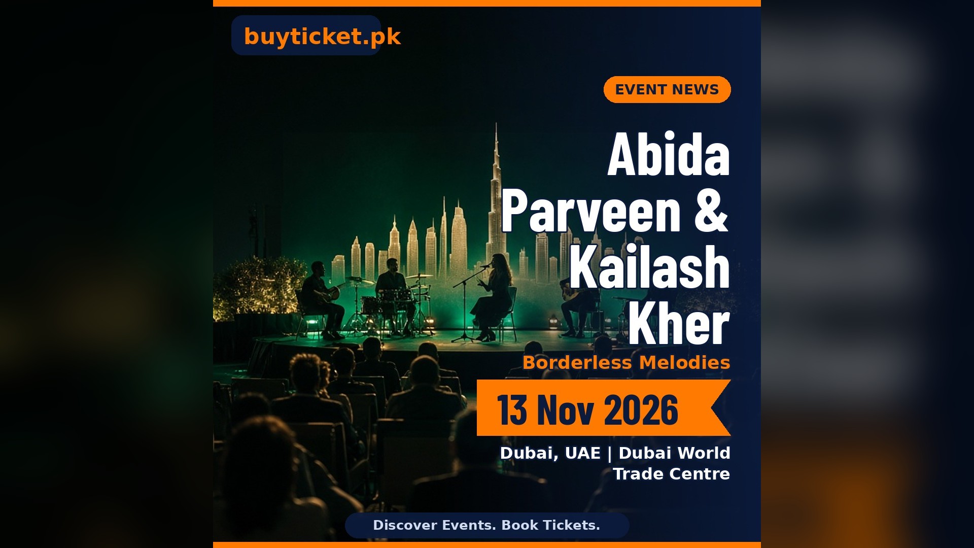 Abida Parveen & Kailash Kher Live in Dubai - Borderless Melodies