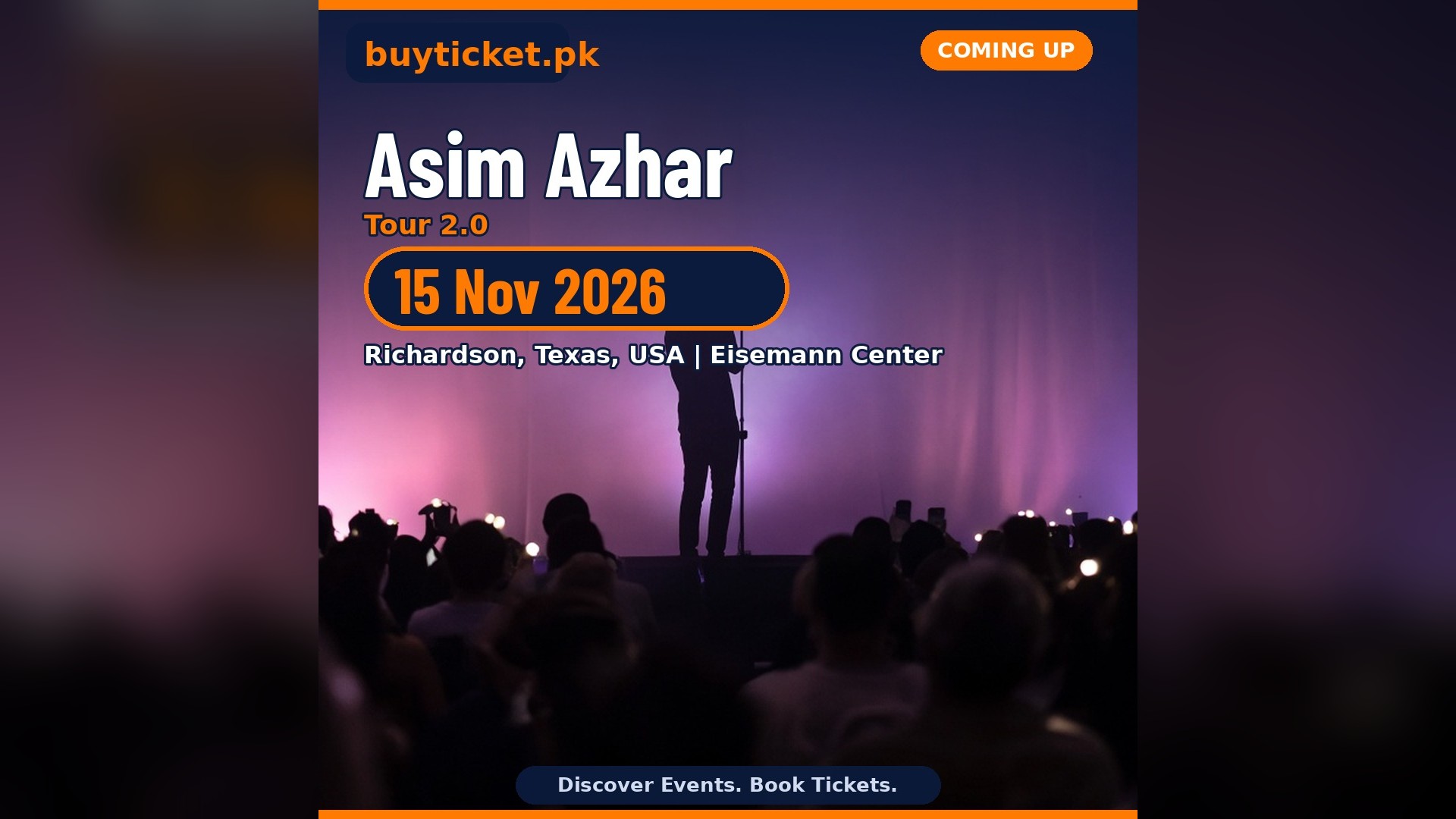 Asim Azhar Live in Richardson - Tour 2.0
