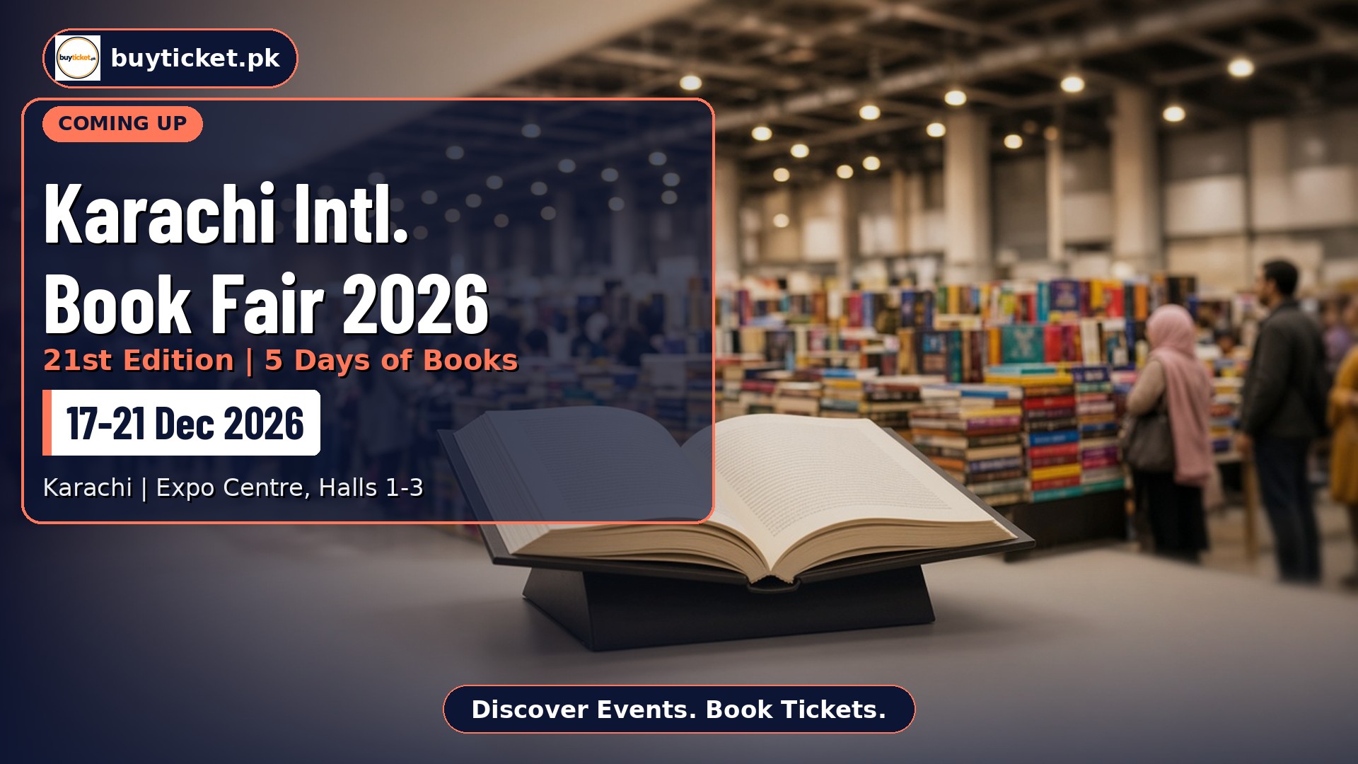 21st Karachi International Book Fair 2026
