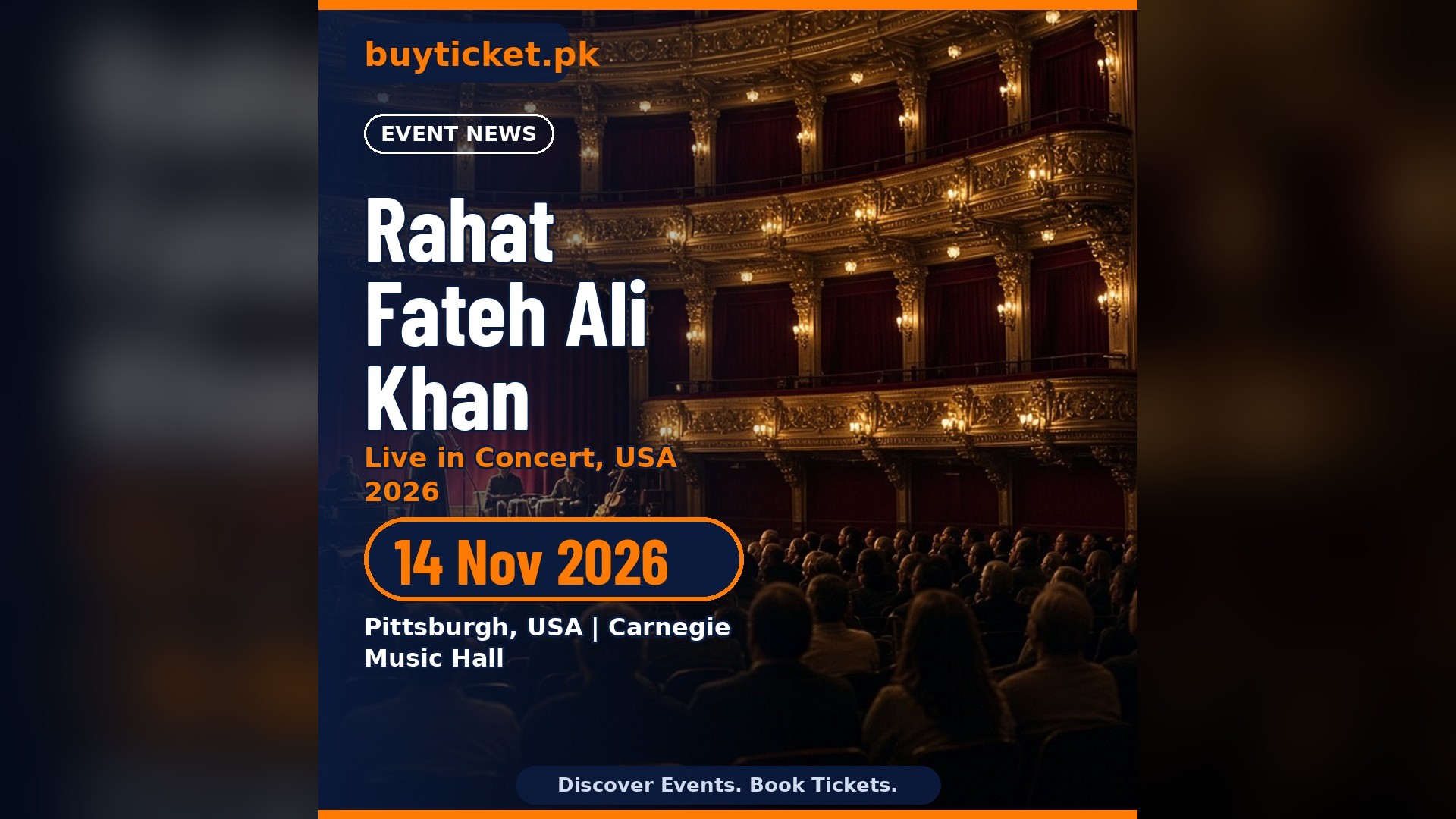 Rahat Fateh Ali Khan Live in Pittsburgh