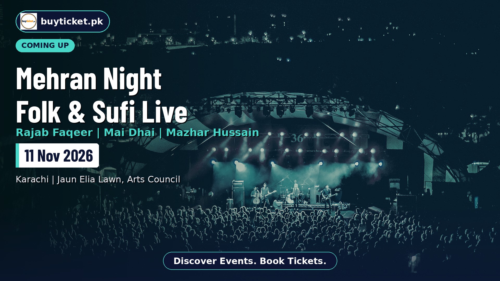 Mehran Night - Folk & Sufi Music under the Stars, Karachi