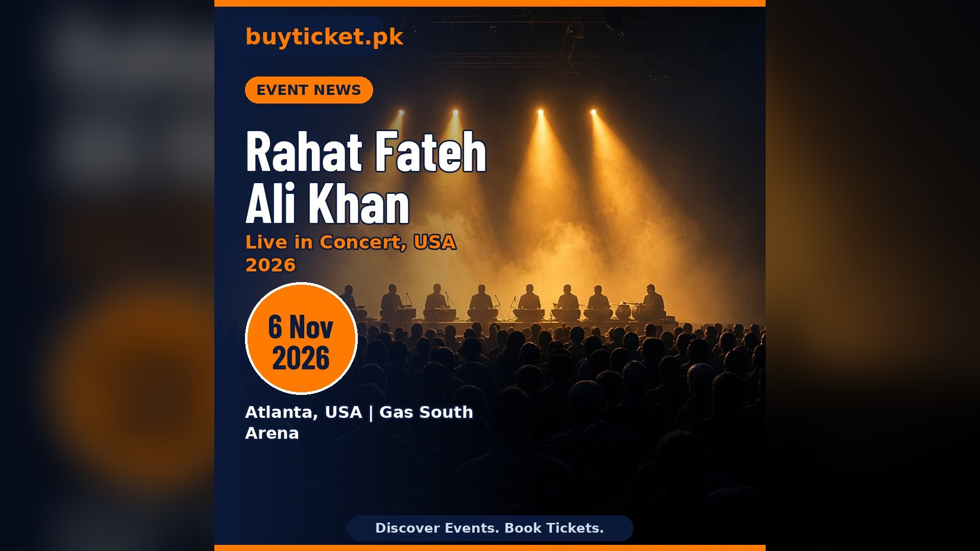 Rahat Fateh Ali Khan Live in Atlanta