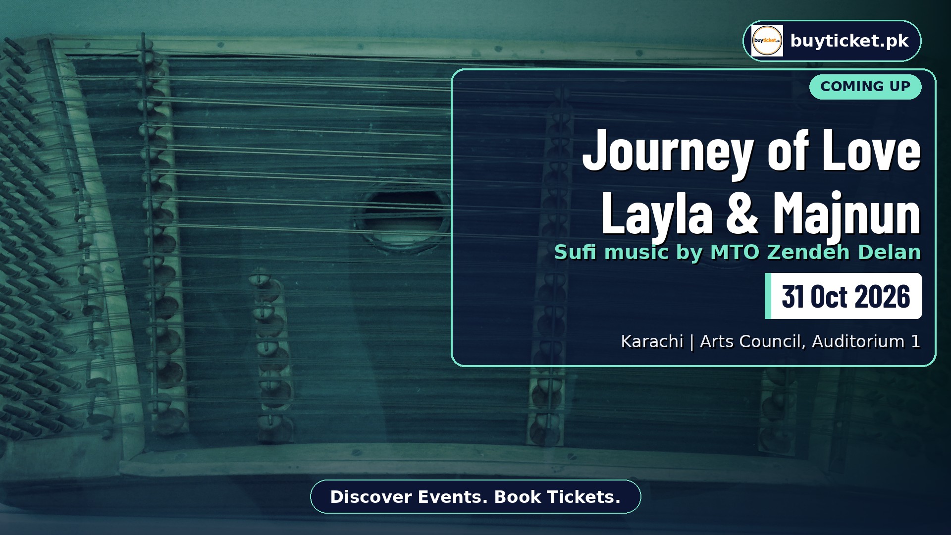 Journey of Love: Layla & Majnun - Sufi Music by MTO Zendeh Delan, Karachi