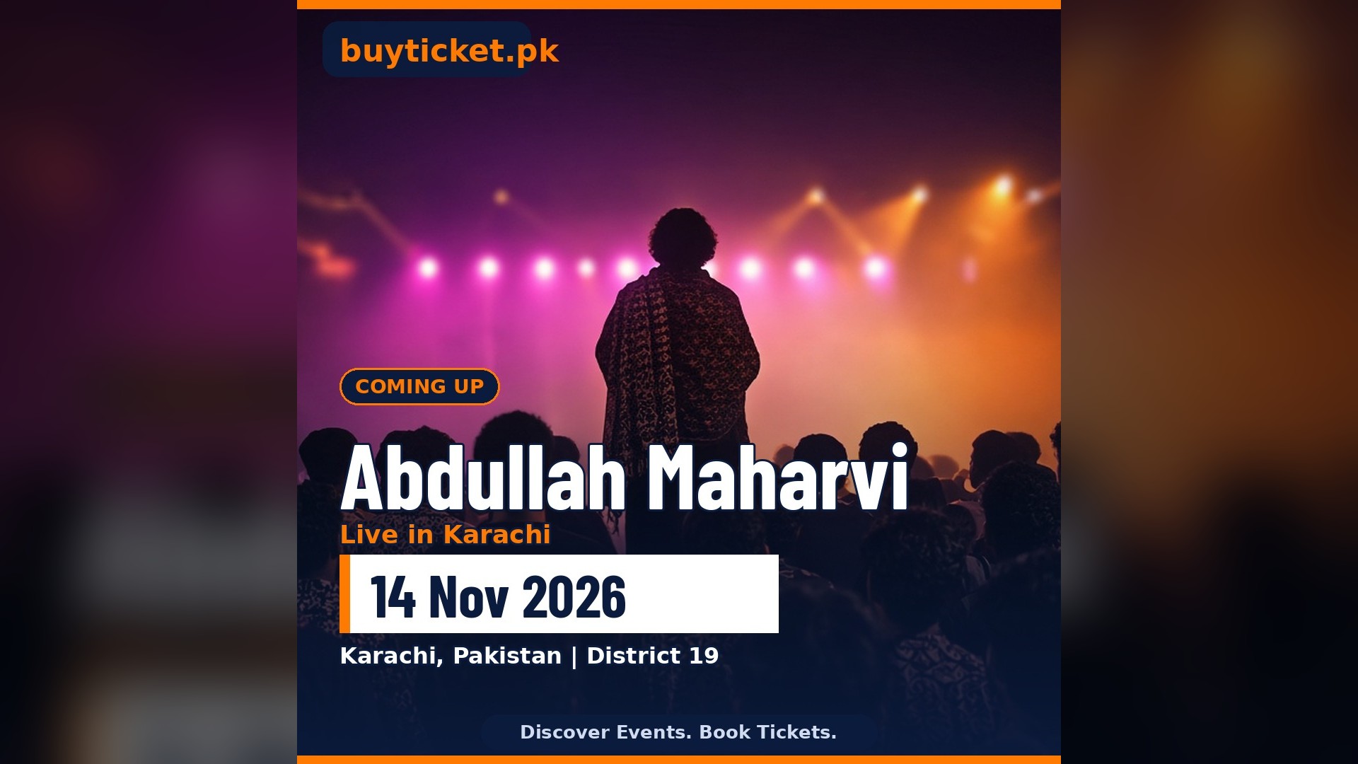 Abdullah Maharvi Live in Karachi