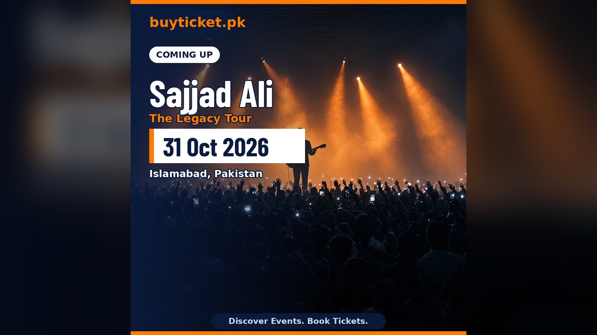 Sajjad Ali Live in Islamabad - The Legacy Tour