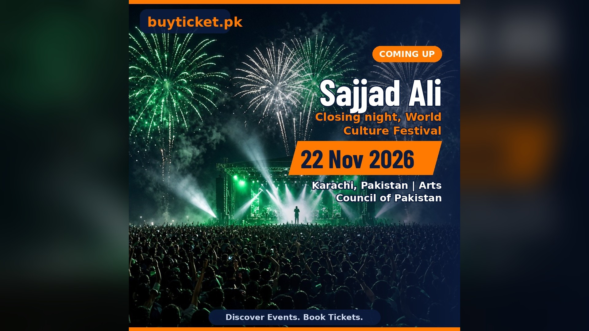 Sajjad Ali Live in Karachi - Closing night, World Culture Festival