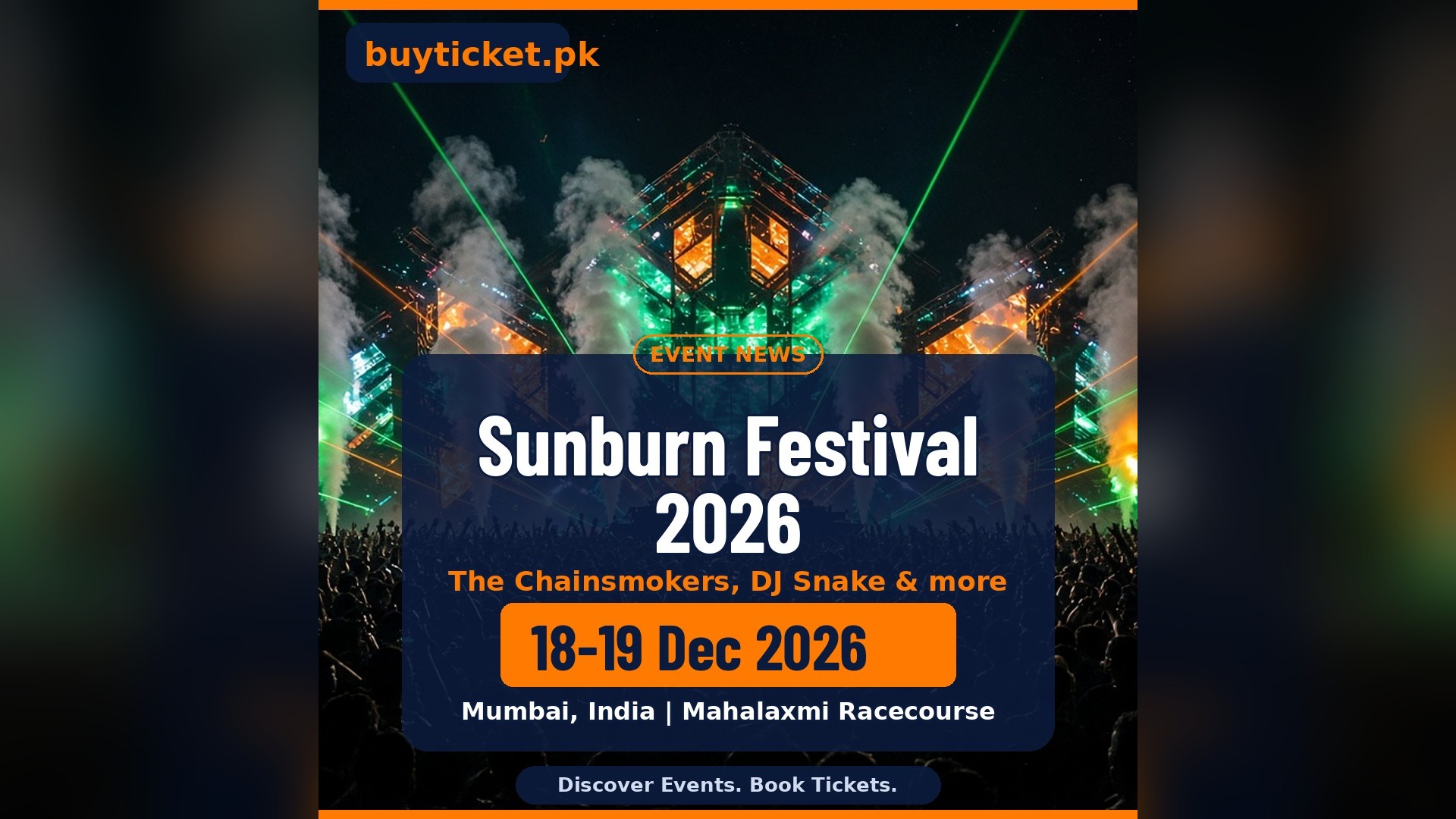 Sunburn Festival 2026 Mumbai