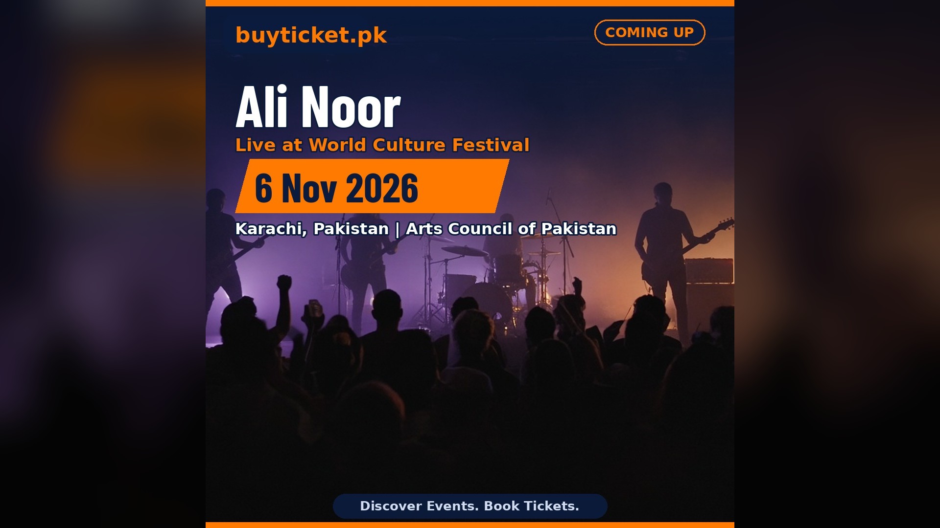 Ali Noor Live in Karachi - at World Culture Festival