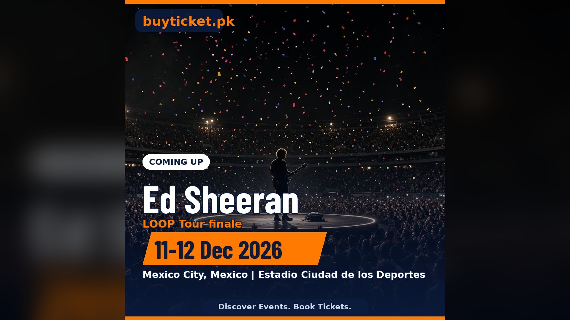 Ed Sheeran Live in Mexico City - LOOP Tour finale
